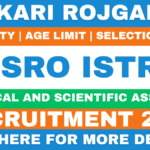 ISRO ISTRAC Recruitment 2026
