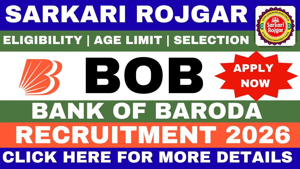 Bank of Baroda Recruitment 2026