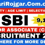SBI Junior Associate Recruitment 2026