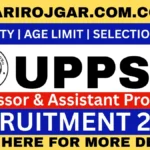UPPSC Recruitment 2026