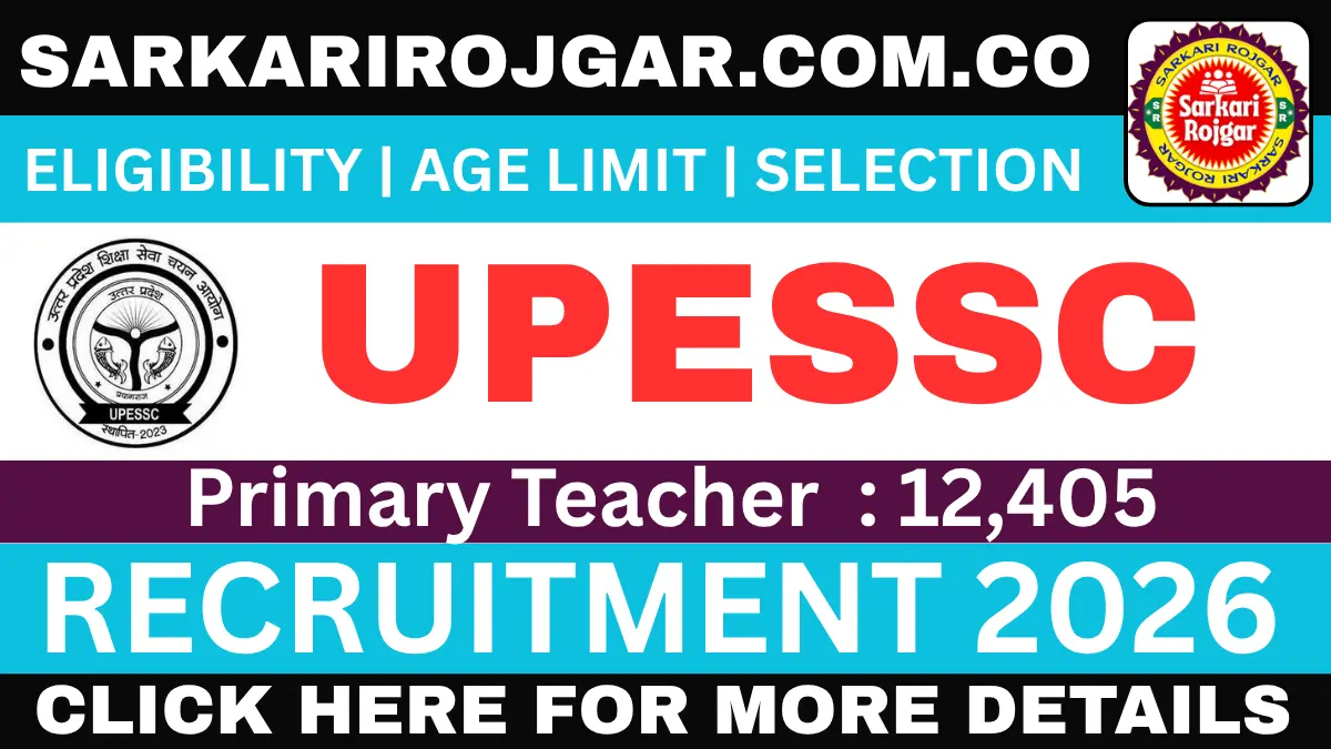 UPESSC UP Primary Teacher Recruitment 2026