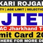 JTET Admit Card 2026