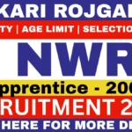 North Western Railway Apprentice Recruitment 2026