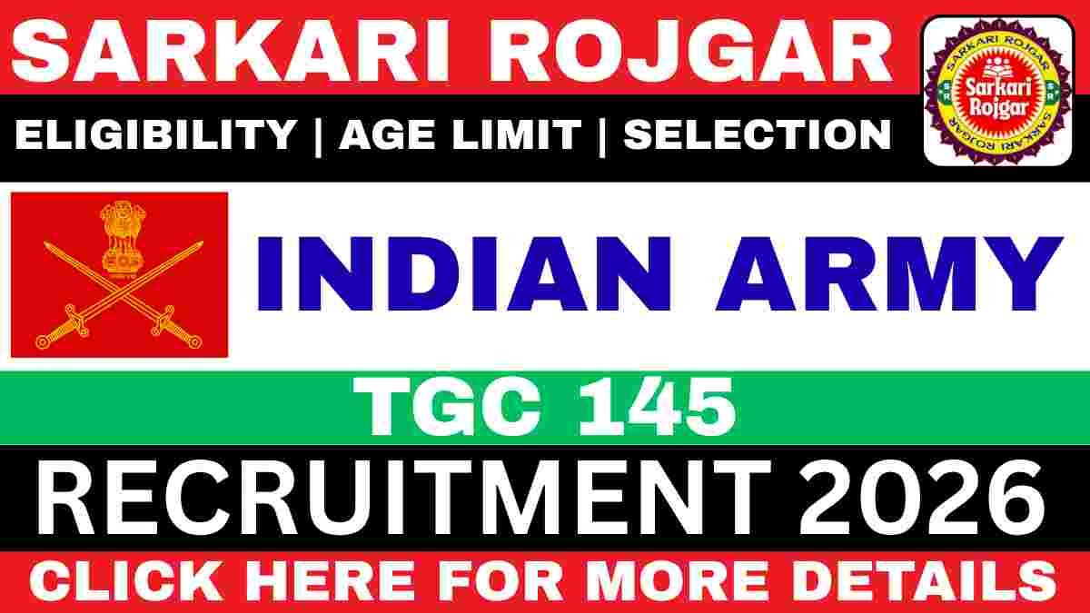 Indian Army TGC Recruitment 2026