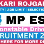 MPESB MP Police Constable Driver Recruitment 2026