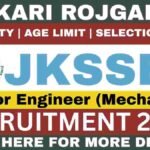 JKSSB JE Recruitment 2026