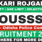 OUSSSC Recruitment 2026