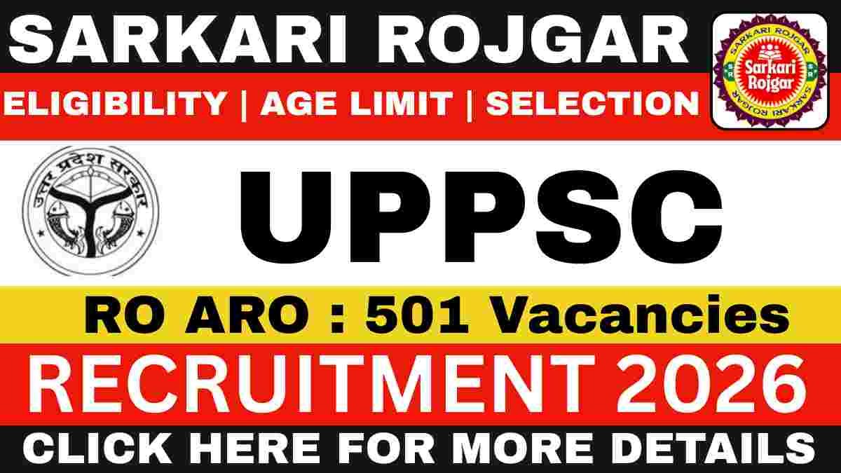 UPPSC RO ARO Recruitment 2026