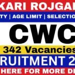 CWC Recruitment 2026