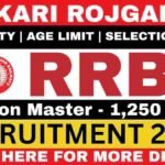 RRB Station Master Recruitment 2026